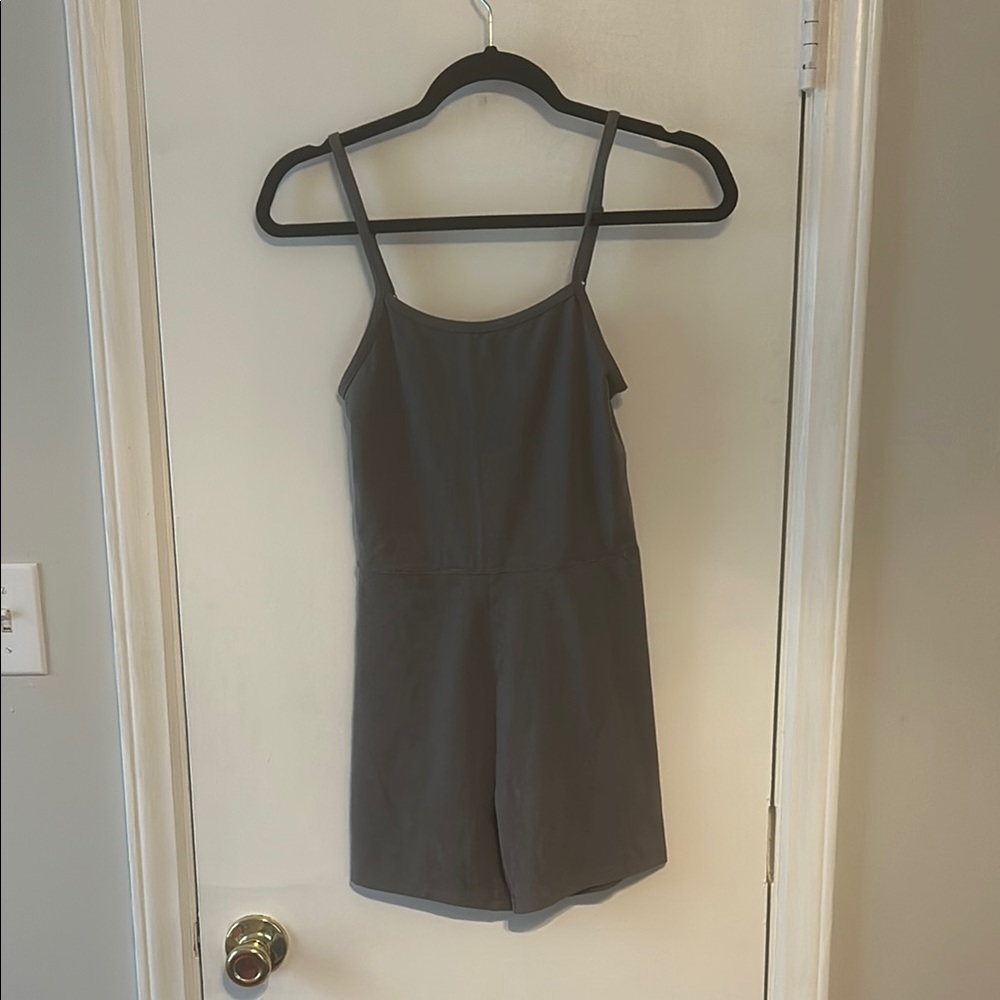 BP Gray Casual Romper